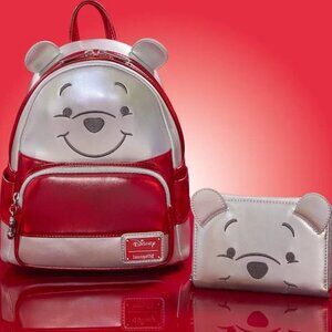 Loungefly Disney Winnie the Pooh 100th Limited Edition Backpack & Wallet Set!